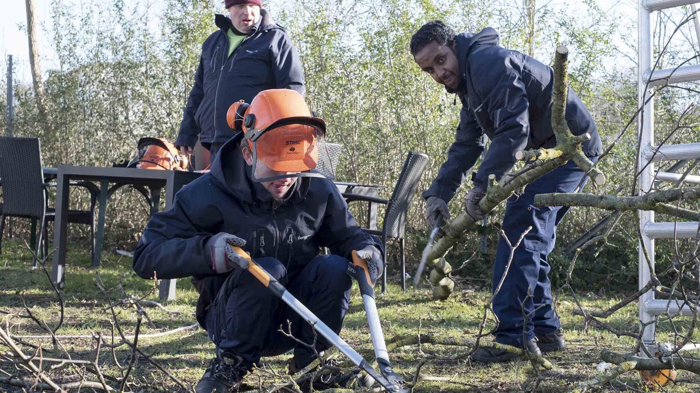 STU elev i Gartnerteam